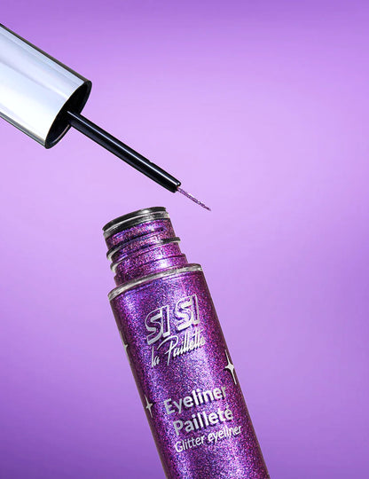 Violetti kimalle-eyeliner Si si la paillette™