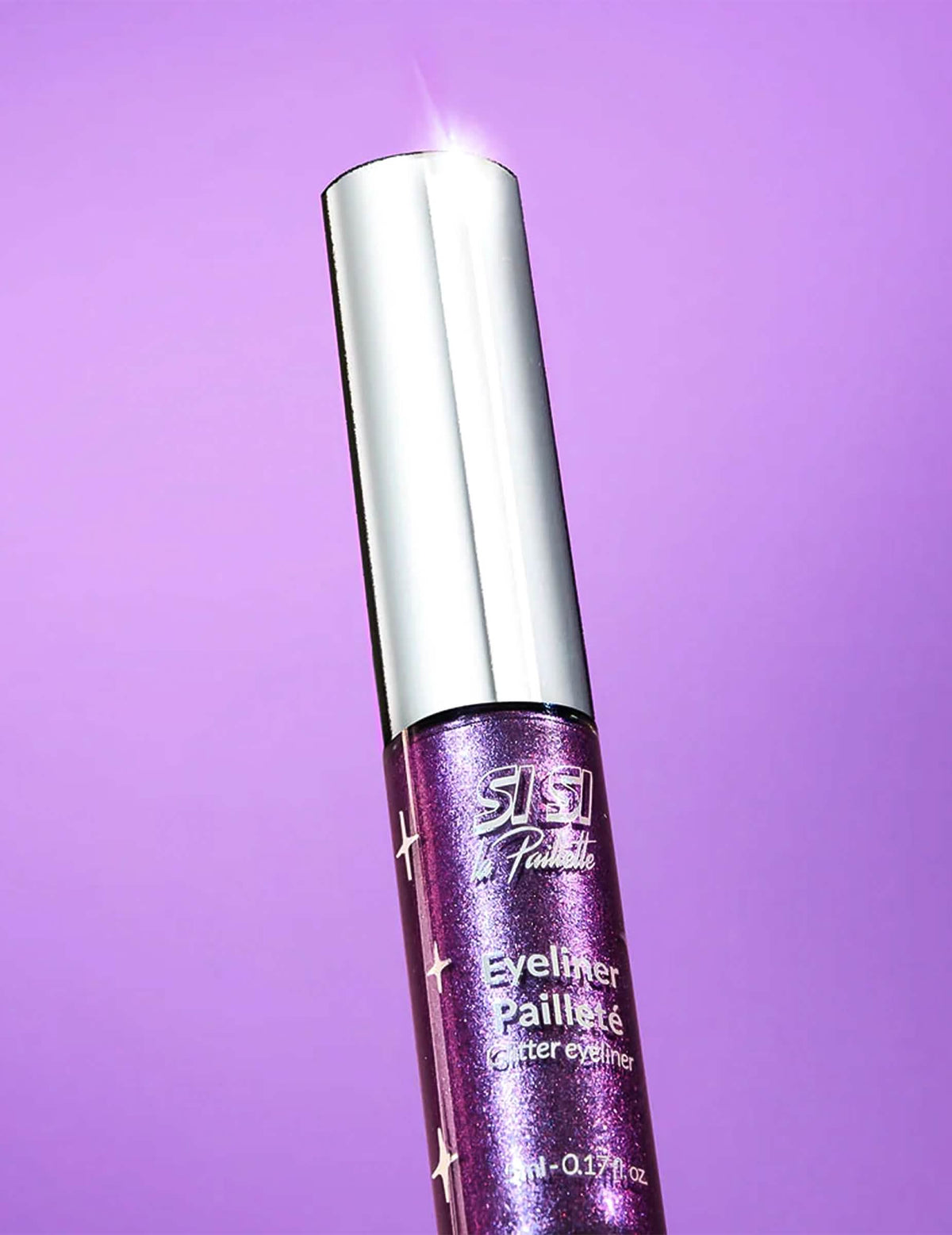 Violetti kimalle-eyeliner Si si la paillette™