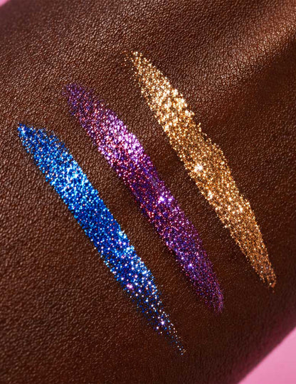 Violetti kimalle-eyeliner Si si la paillette™