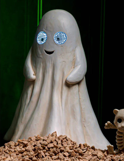 Summerween-koristekummitus magnesiumia animoiduilla LED-silmillä 34,5 x 24 x 42 cm
