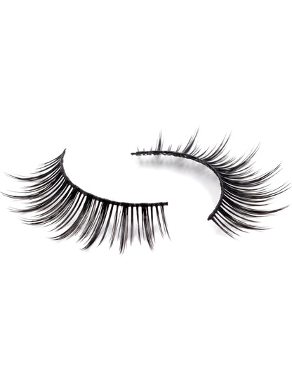 Faux cils a pointes noirs adulte