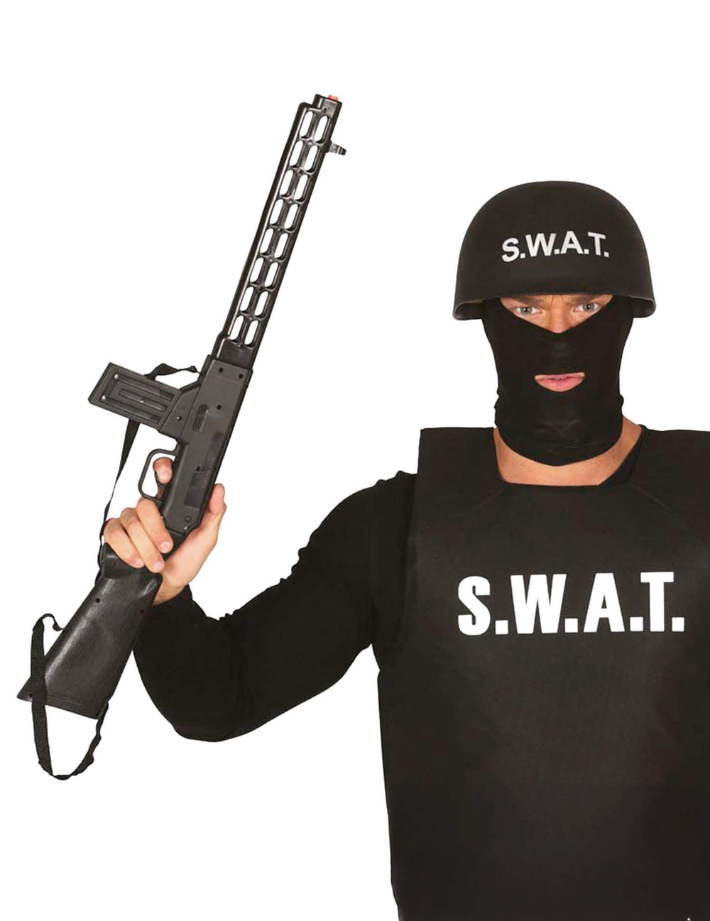 SWAT-hyökkäyskivääri aikuiset musta 69 cm