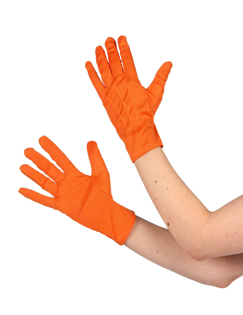 Lyhyet hanskat ja käsineet aikuiset oranssi