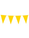 Guirlande à fanions jaunes pour fête de 10 mètres