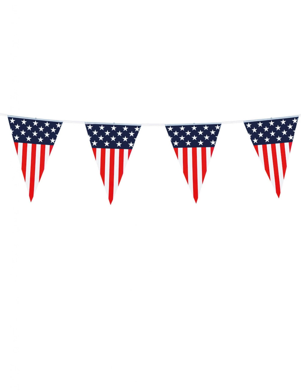 USA-syntymäpäiväviiri koristeeksi juhlaan sininen valkoinen punainen amerikkalainen lipputeema