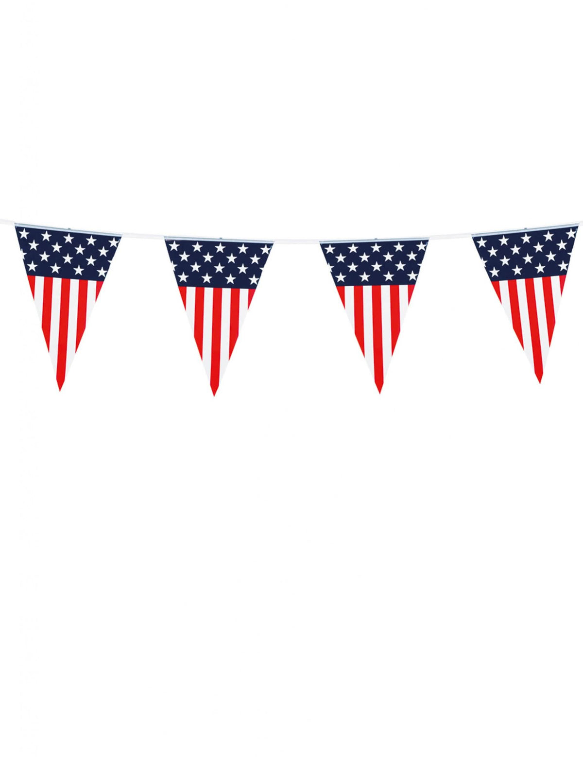 USA-syntymäpäiväviiri koristeeksi juhlaan sininen valkoinen punainen amerikkalainen lipputeema