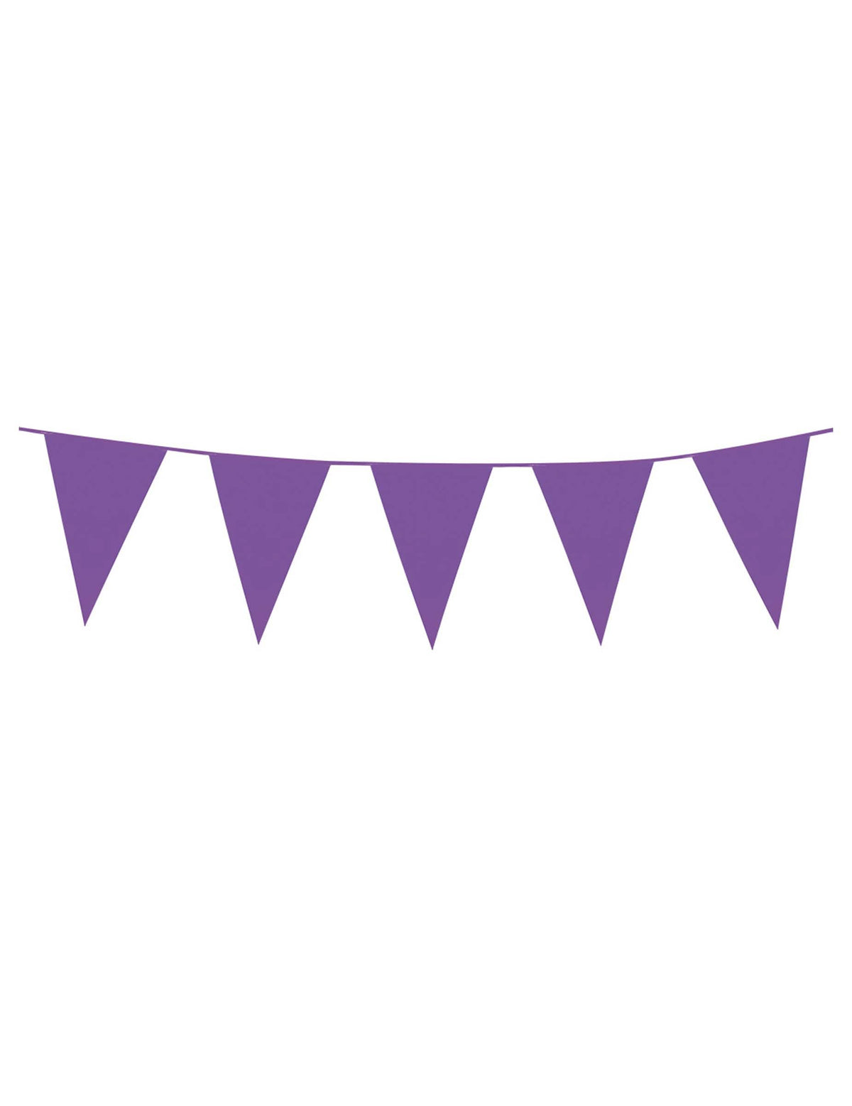 Violetti minilippuviiri-koristeketju
