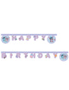 Artikuloiдtu Happy Birthday Angel ja Stitch -viirinauha, lila