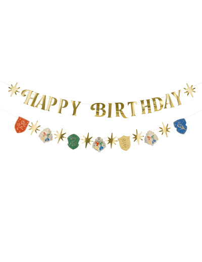 Harry Potter™ Happy Birthday -kaksoisviirinauha 2 m