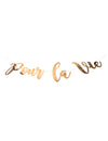 Guirlande en carton pour la vie pour mariage rose gold