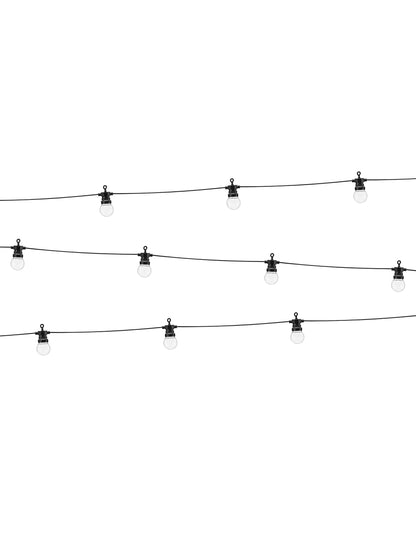 Musta LED-valoketju 5 m