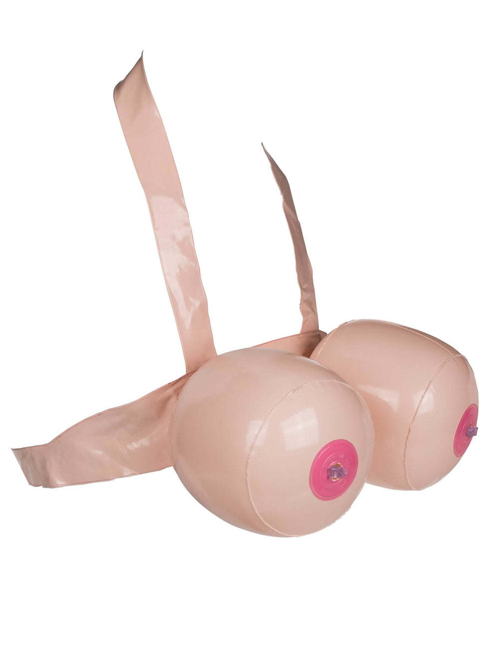 Vue de profil du jeu gonflable Boob battle
