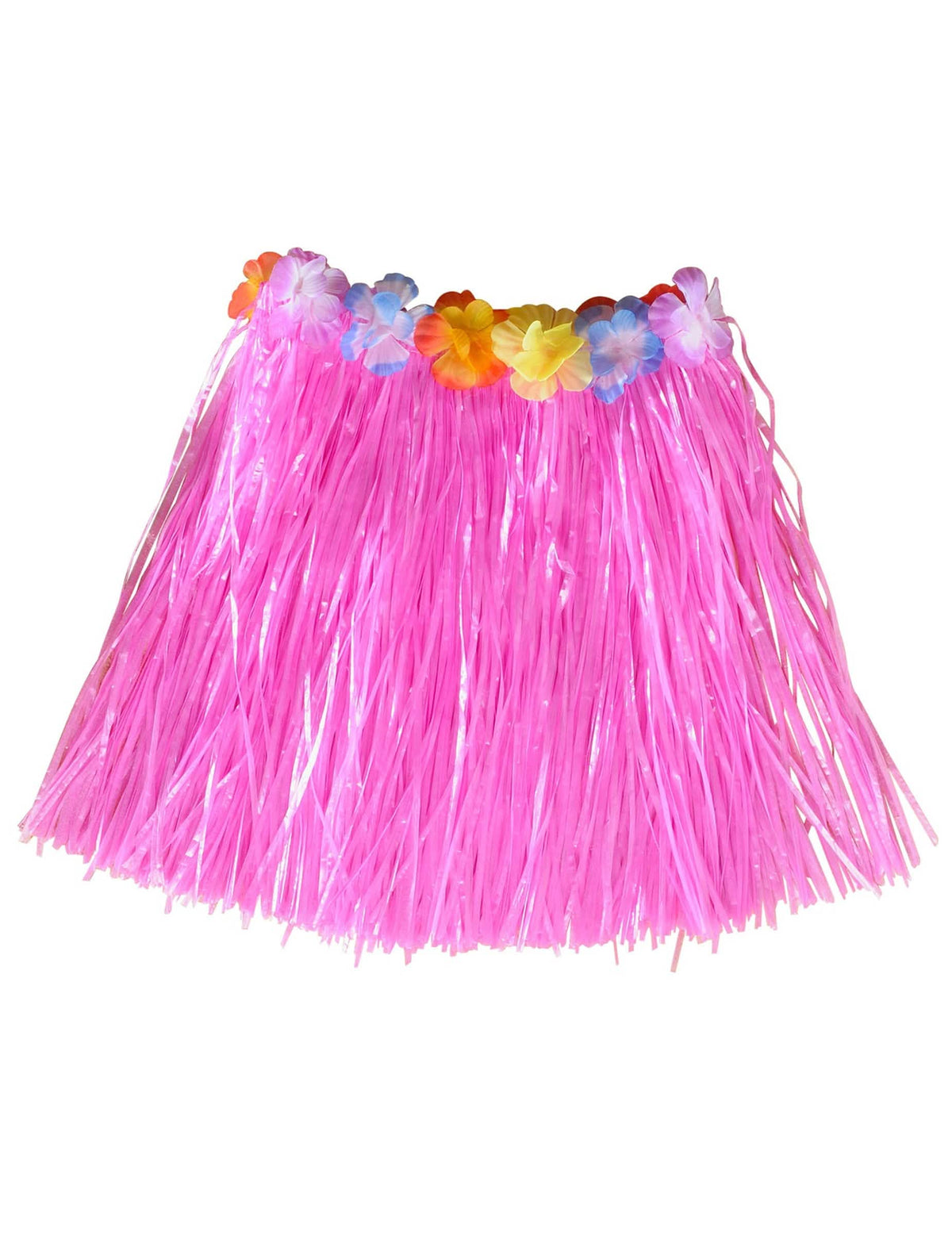 Vue de face de la jupe hawaïenne pour enfant