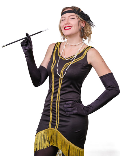 Vue d'ensemble du kit accessoires années 20 pour femme
