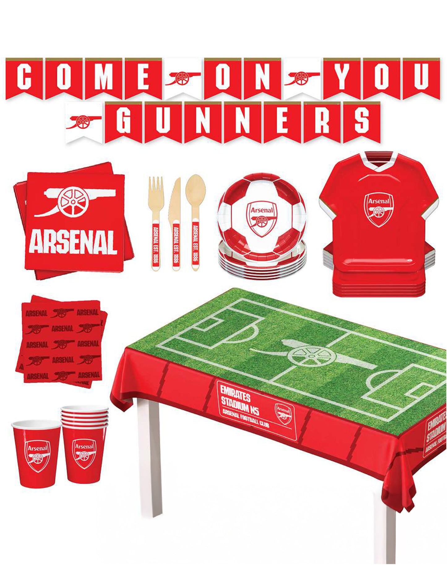 Arsenal Football Club syntymäpäiväsetti 44 osaa