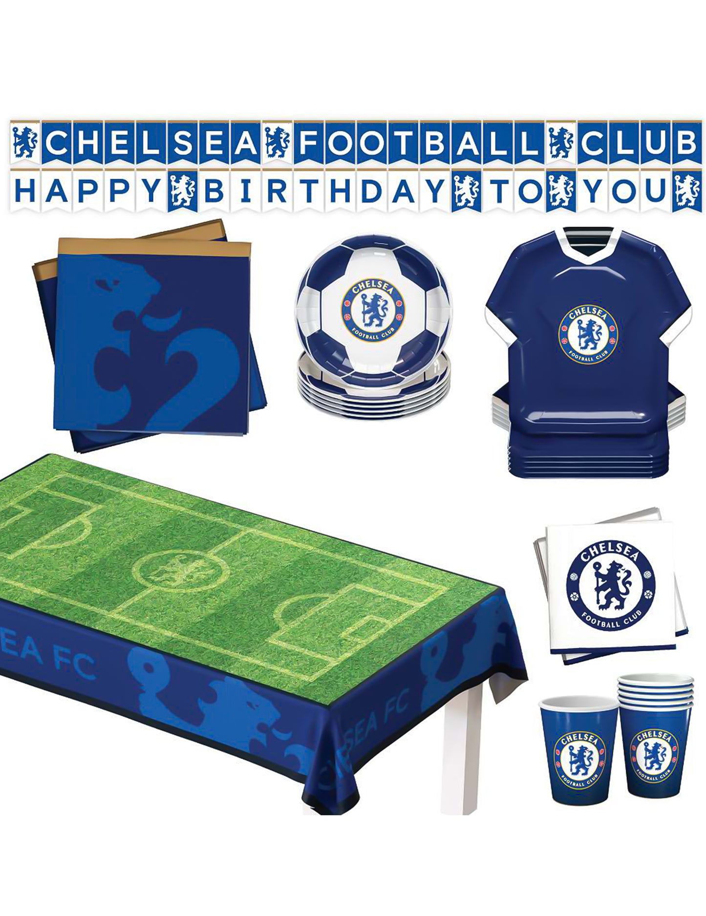 Chelsea Football Club syntymäpäiväsetti 44 osaa
