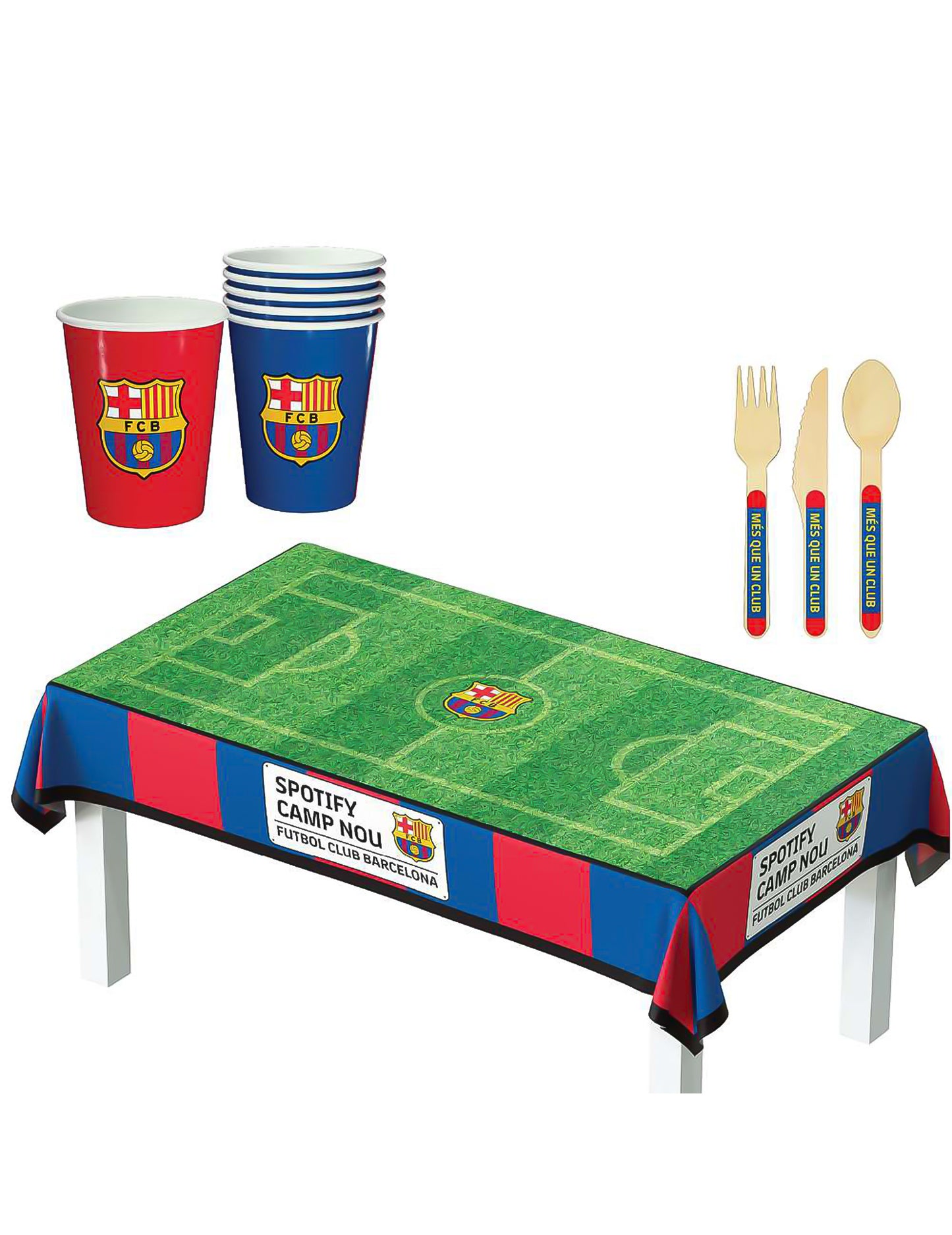 FC Barcelona syntymäpäiväsetti 75 osaa