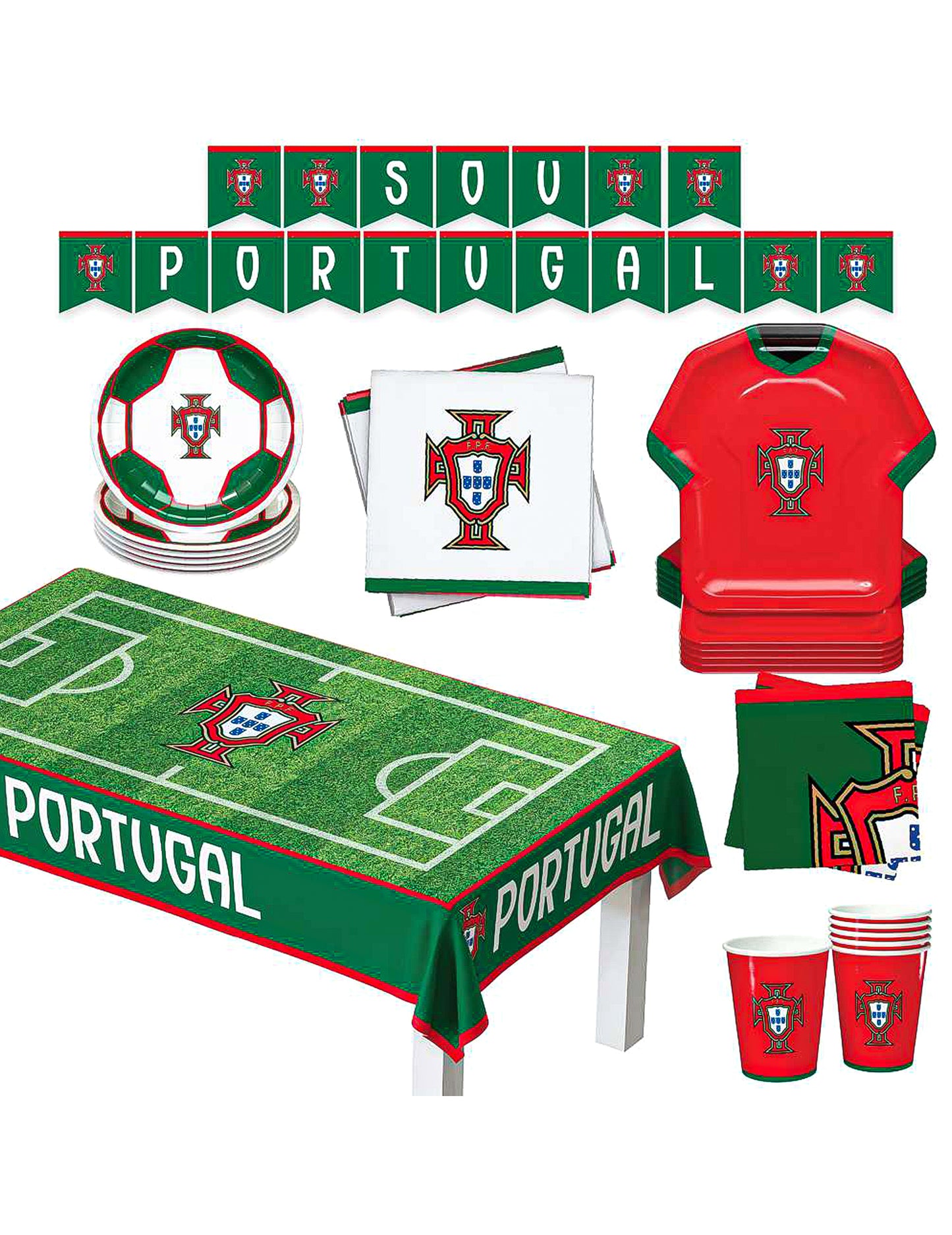 Portugalin jalkapalloliitto syntymäpäiväpaketti 44 osaa