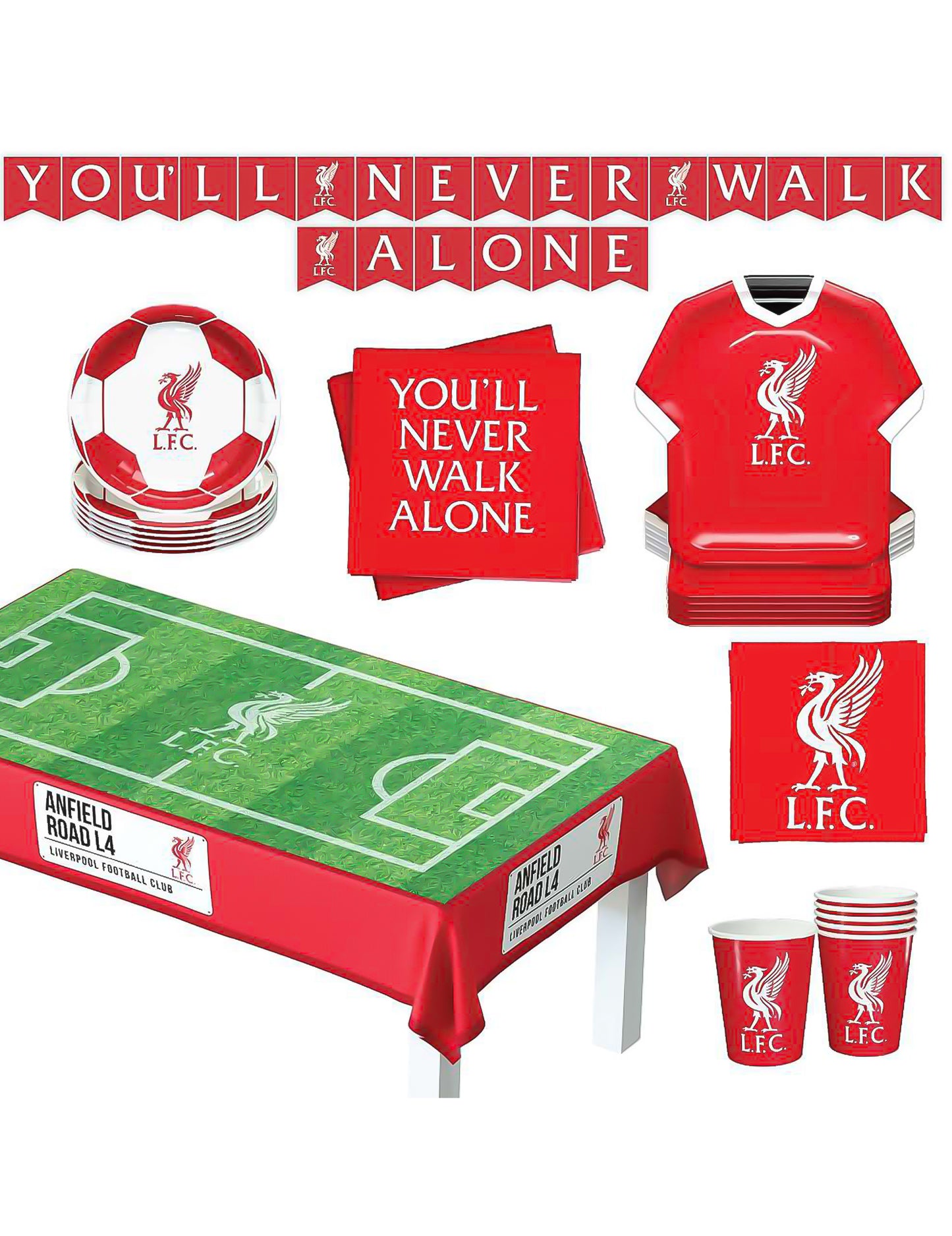 Liverpool Football Club syntymäpäiväsetti 44 osaa