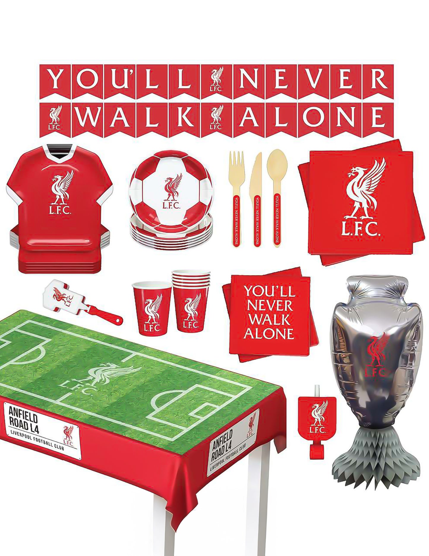 Liverpool Football Club syntymäpäiväsetti 75 osaa