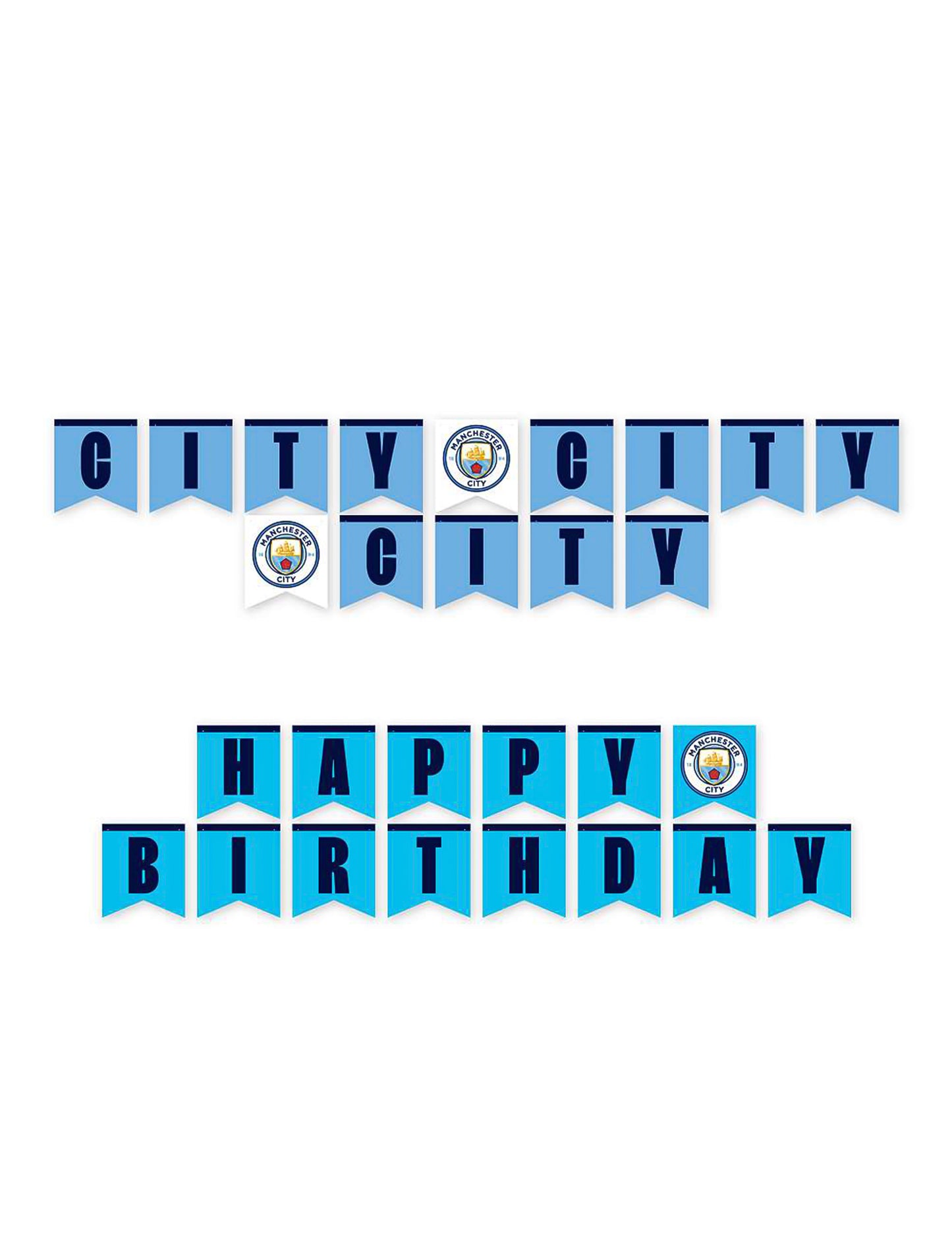 Manchester City Football Club syntymäpäiväsetti 75 osaa