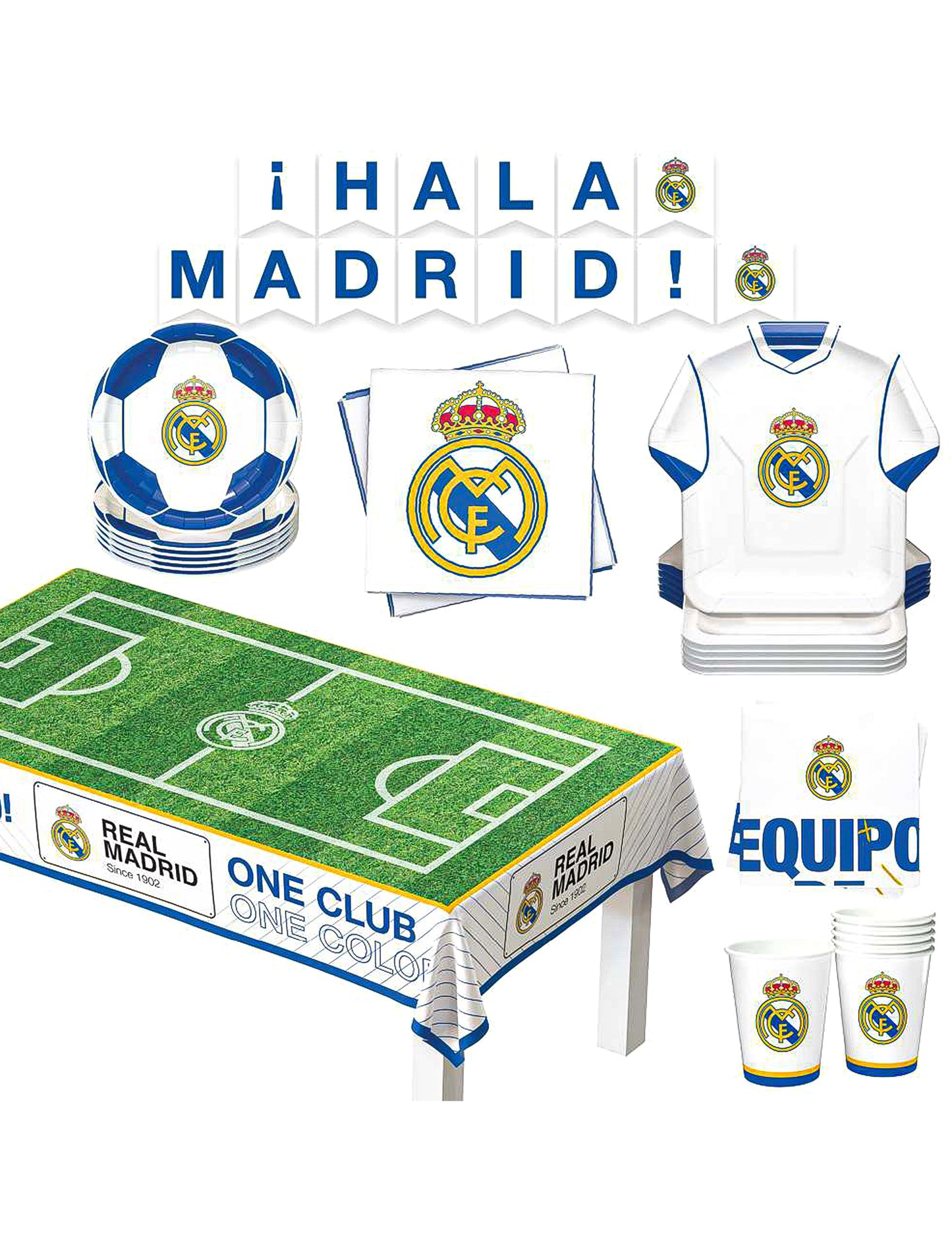 Real Madrid CF syntymäpäiväpaketti 44 osaa