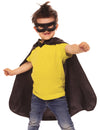 Kit cape et masque de super-héros pour enfant noir