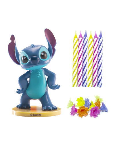 Stitch™ PVC-hahmosarja kynttilöillä