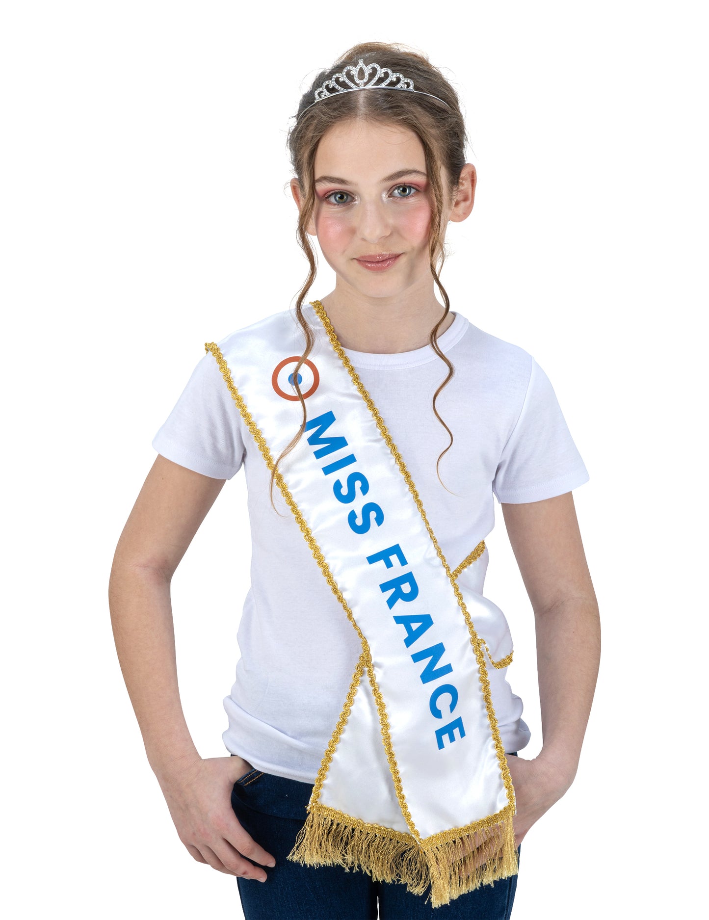 Miss France™ -setti: nauha ja tiara