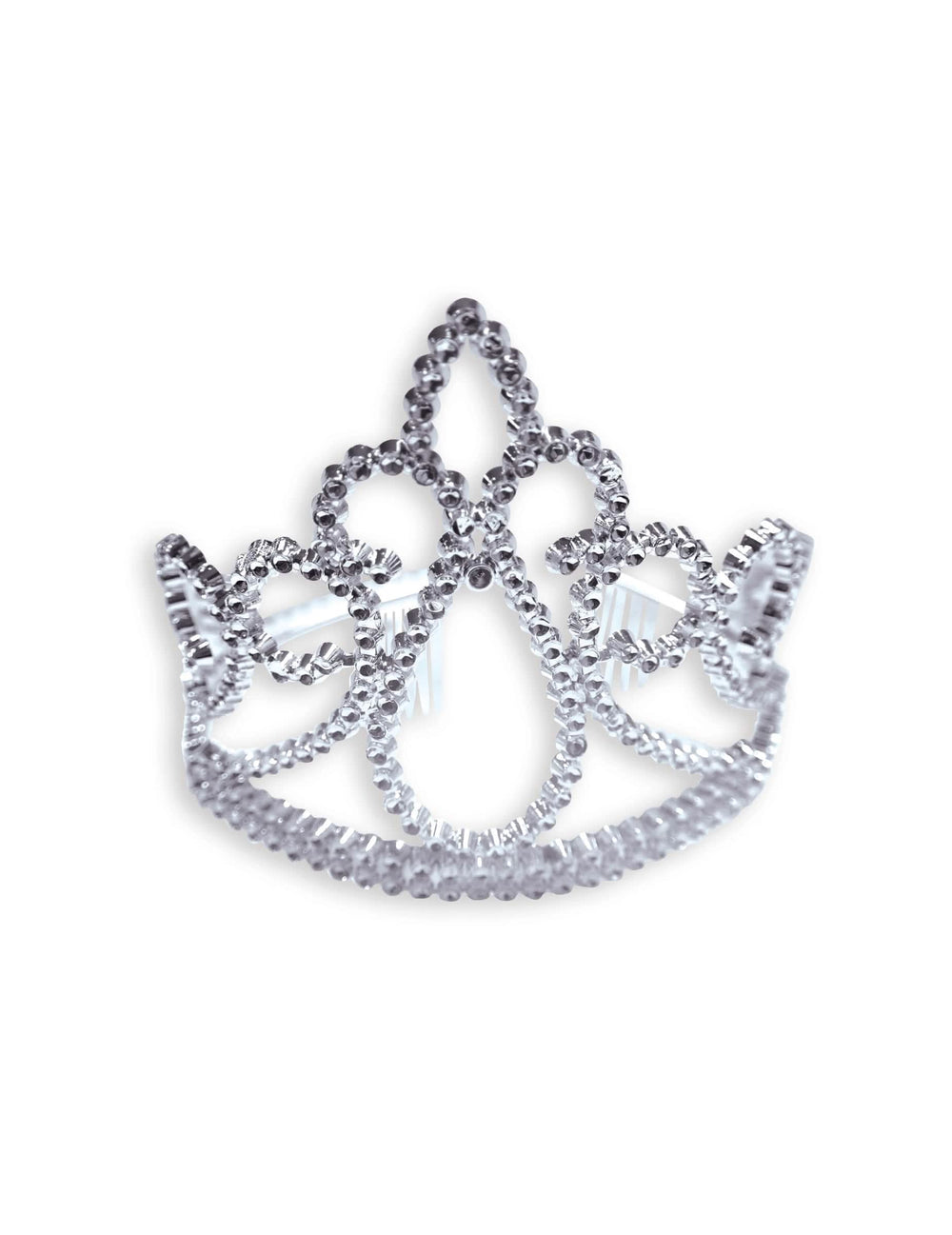 Hopeinen tiara prinsessatiara- ja taikasauvapaketista