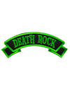 Patch Gothic Death Rock pour adulte noir et vert