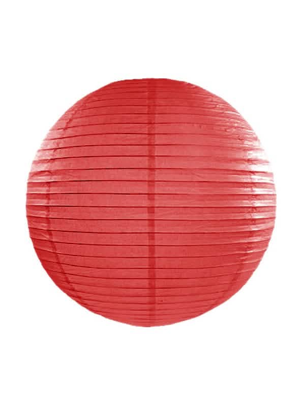 pyöreä punainen japanilainen paperilyhty