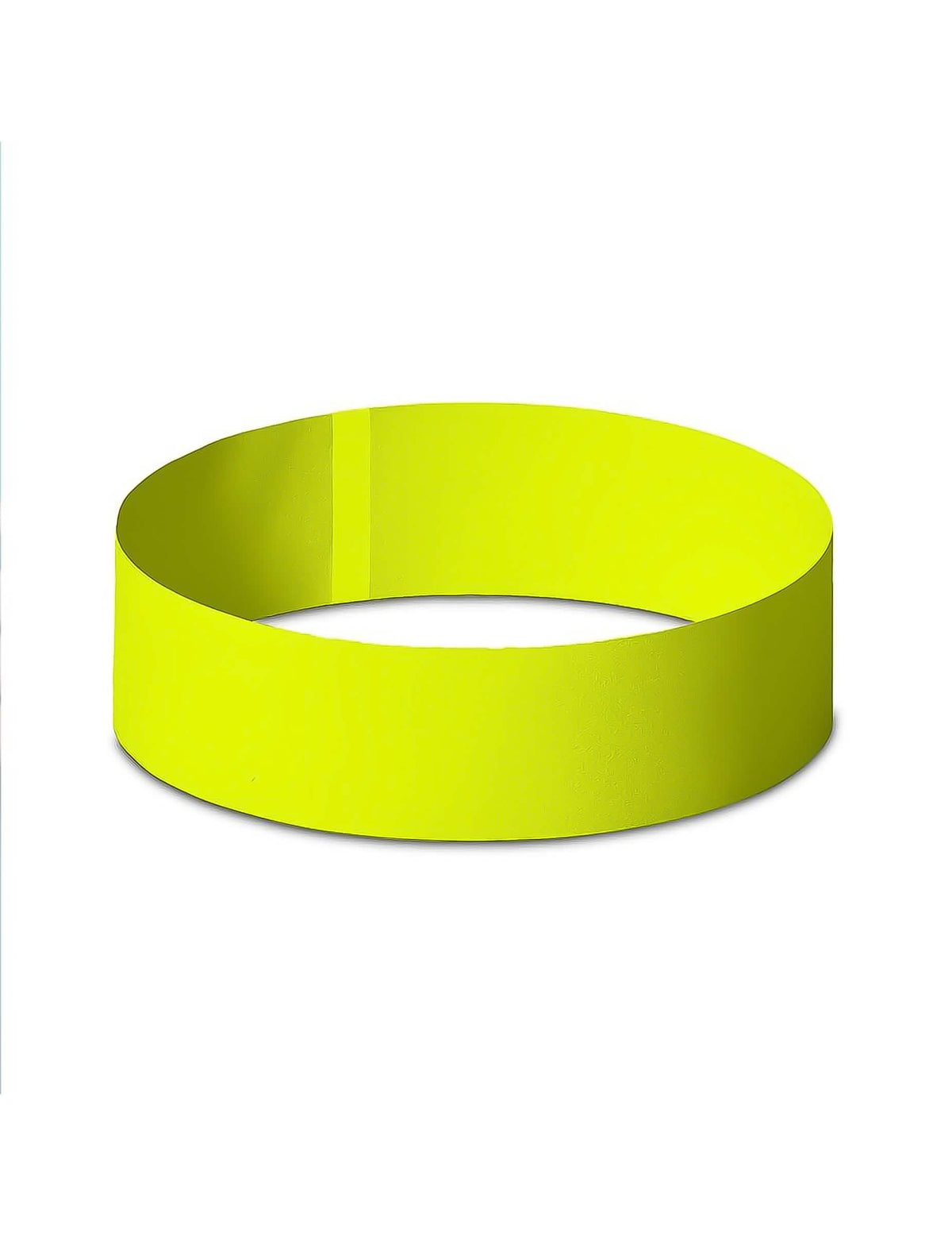 Vue de profil du lot de 50 bracelets évènementiels pour adulte