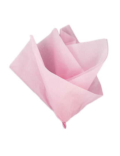 10 arkkia pastellivaaleanpunaista silkkipaperia