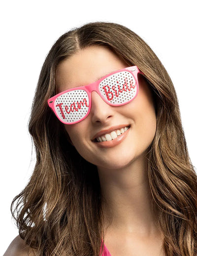 Lot de 3 lunettes Team Bride adulte