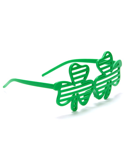 St. Patrick's Day - humoristiset vihreät apilalasit aikuisille