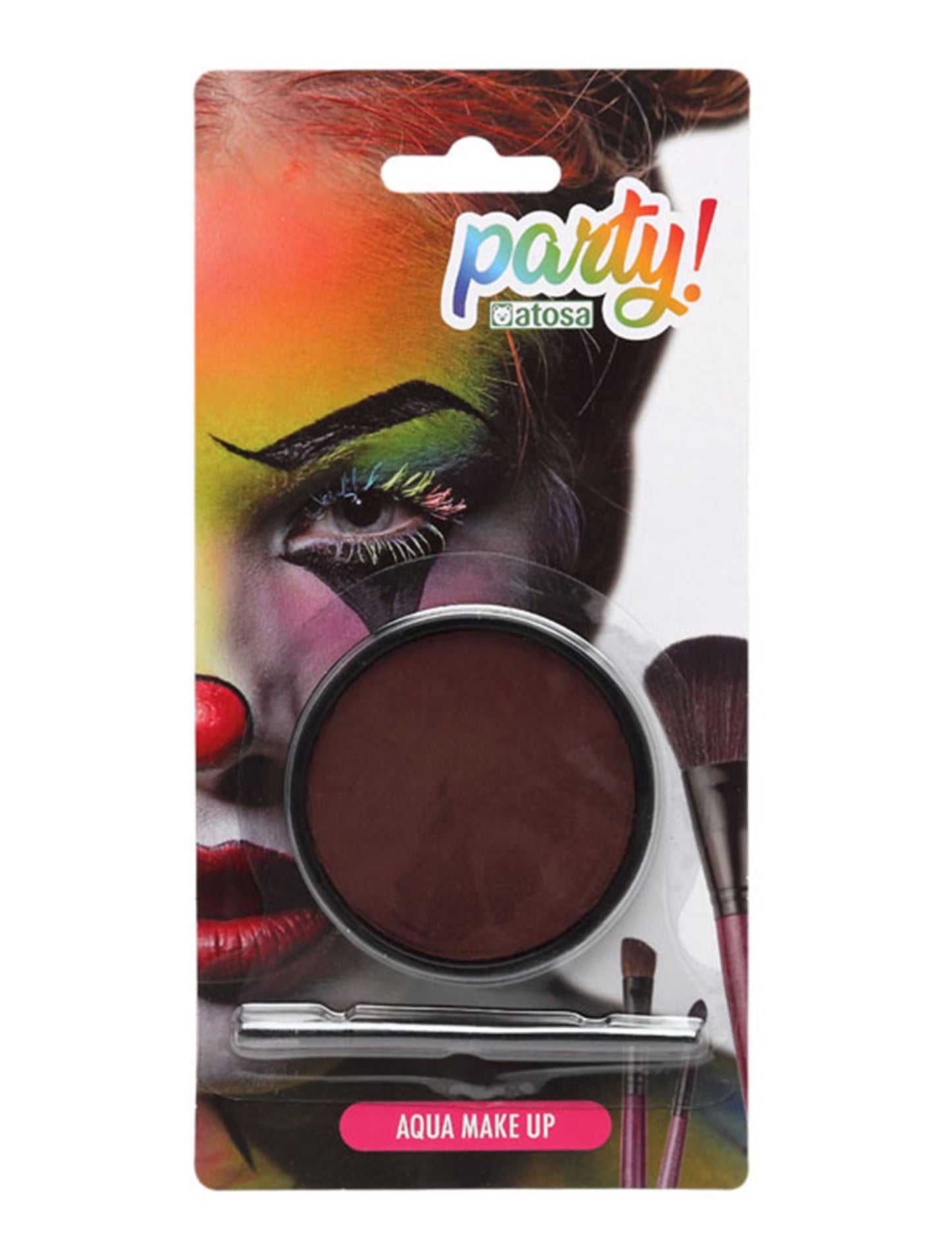 Maquillage à l'eau pour adulte marron