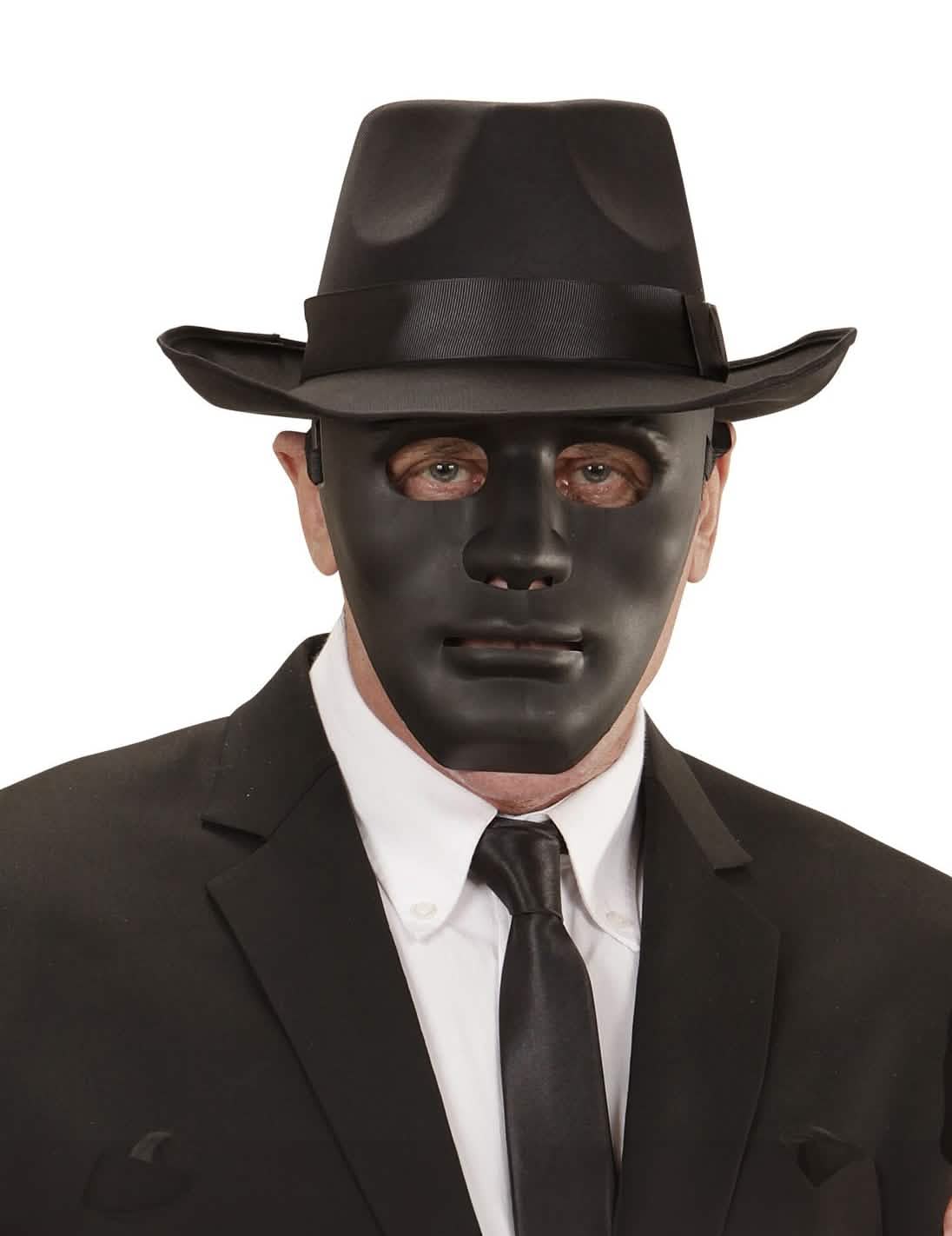 Anonyymi naamio aikuiset musta