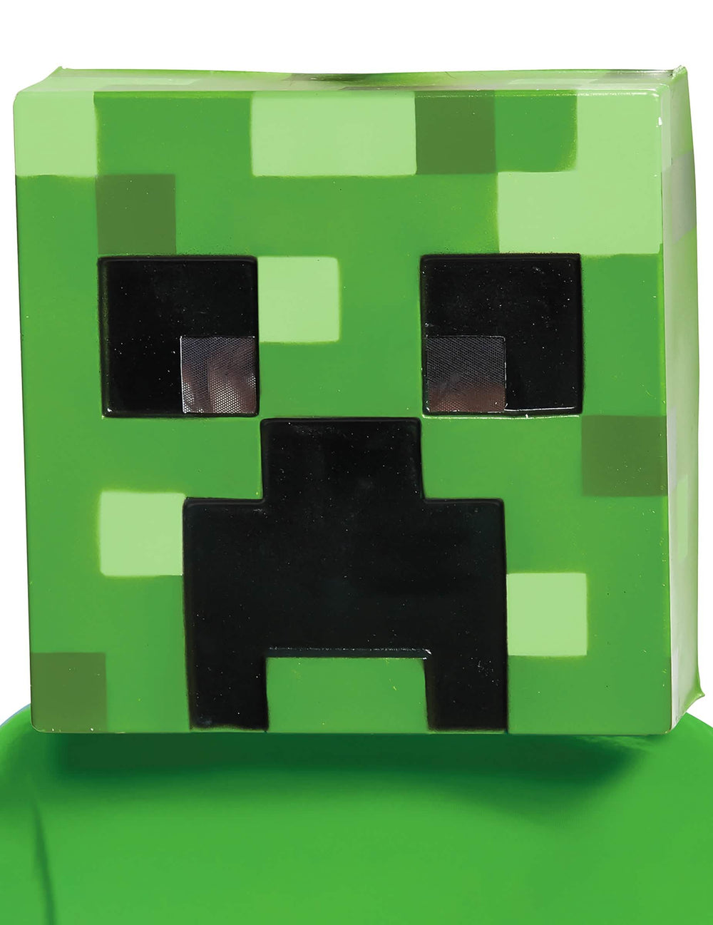 Minecraft™-Creeper-maski lapsille vihreä pikseleillä