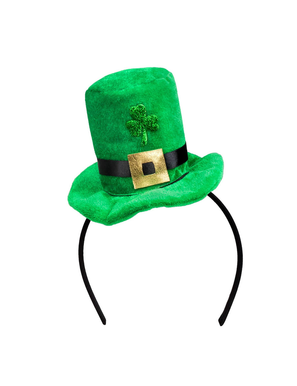 Etunäkymä mini-silinterihatusta saint patrick's day`n varten