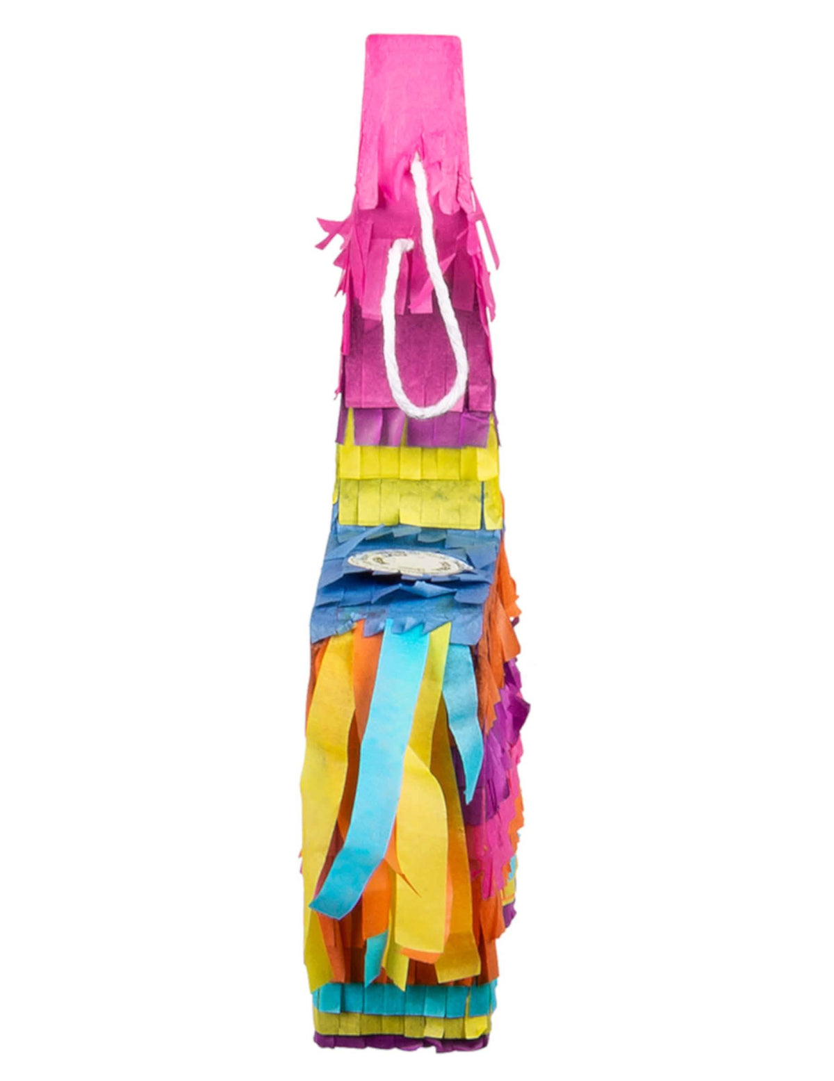 Vue de profil de la mini piñata lama