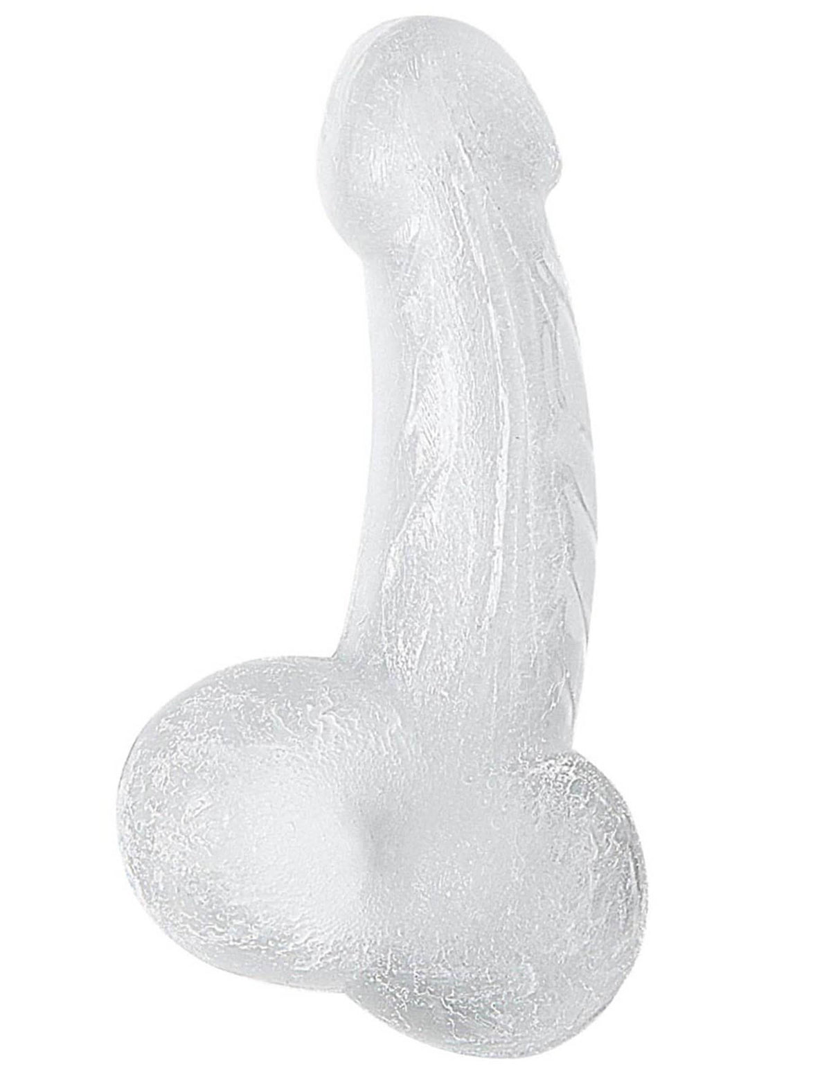 Jääpalamuotin peniksen jääkuution sivunäkymä