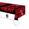 Paperinen pöytäliina AC Milan™ 120 x 180 cm