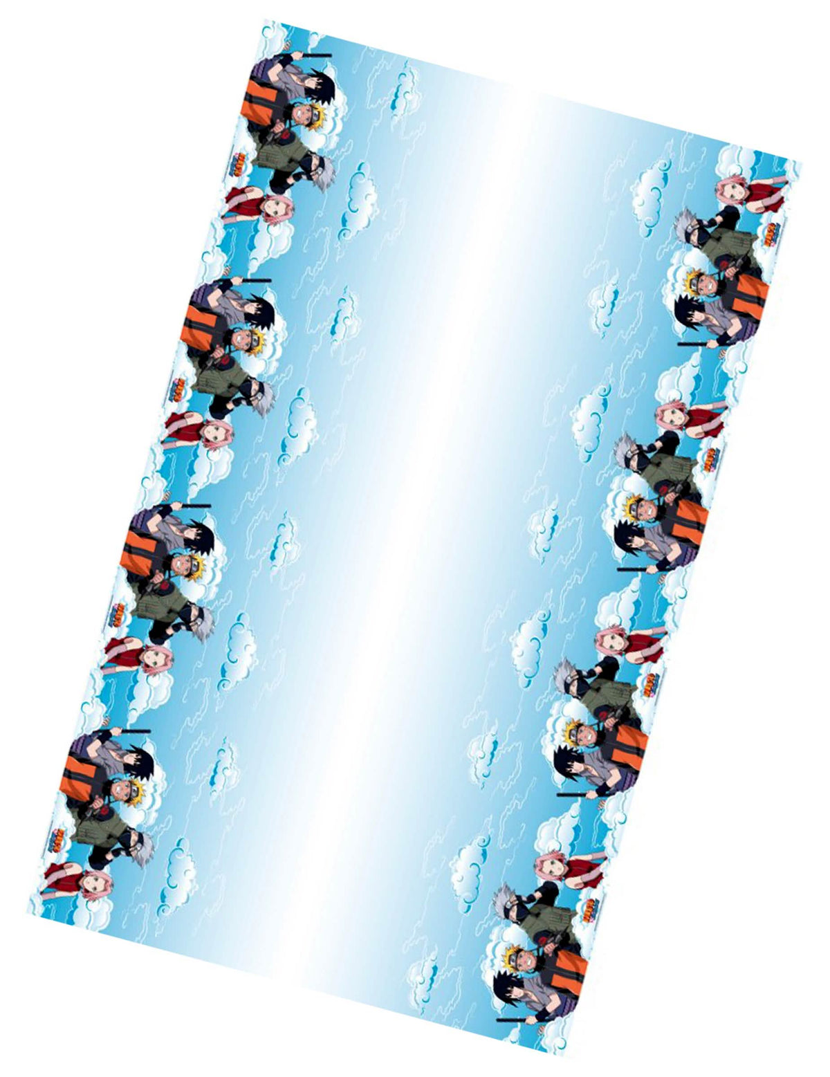 Kierrätettävä Naruto Shippuden™ paperipöytäliina 136 x 228 cm