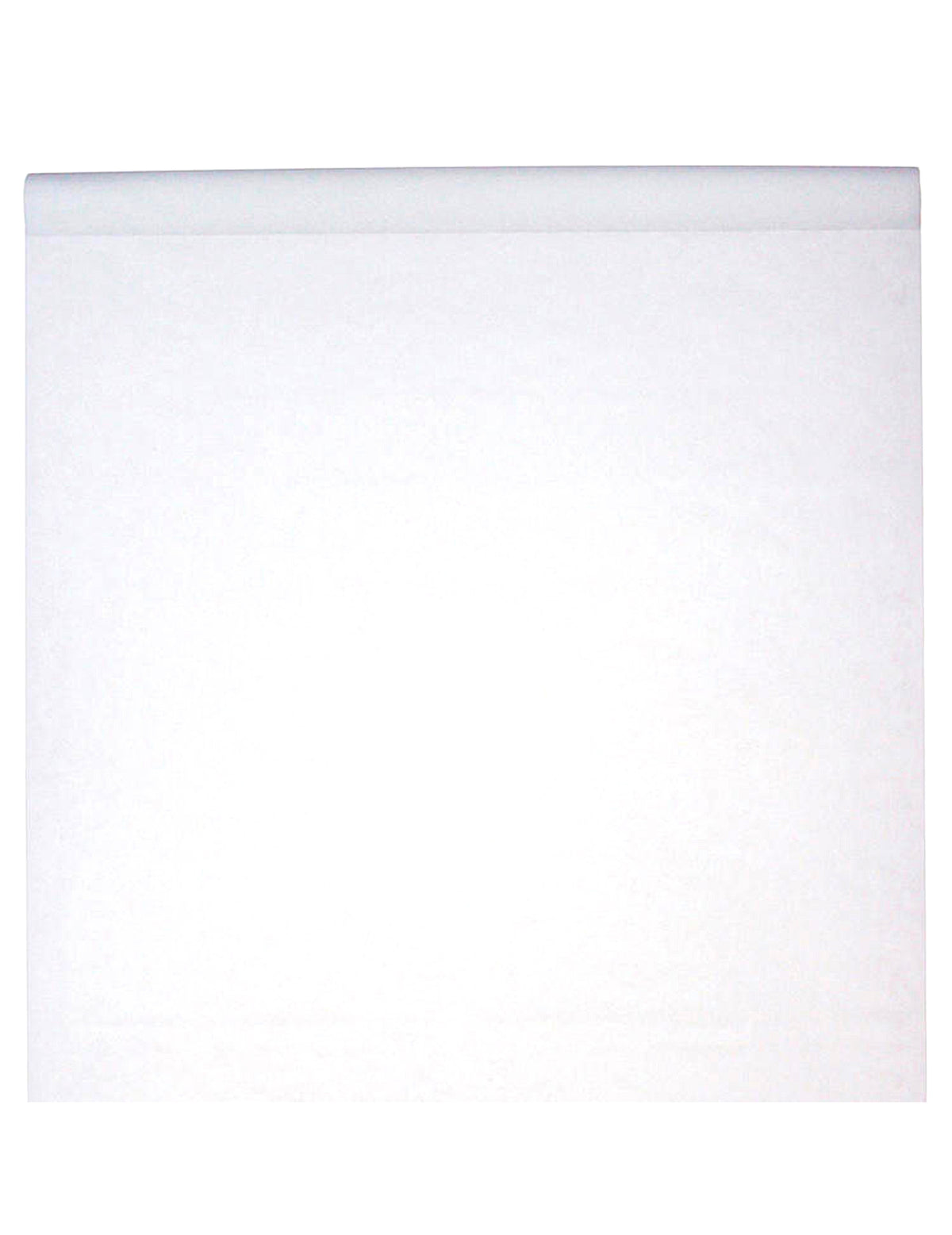 Valkoinen kuitukangaspöytäliina rullassa 120 cm x 10 m