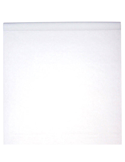 Valkoinen kuitukangaspöytäliina rullassa 120 cm x 10 m