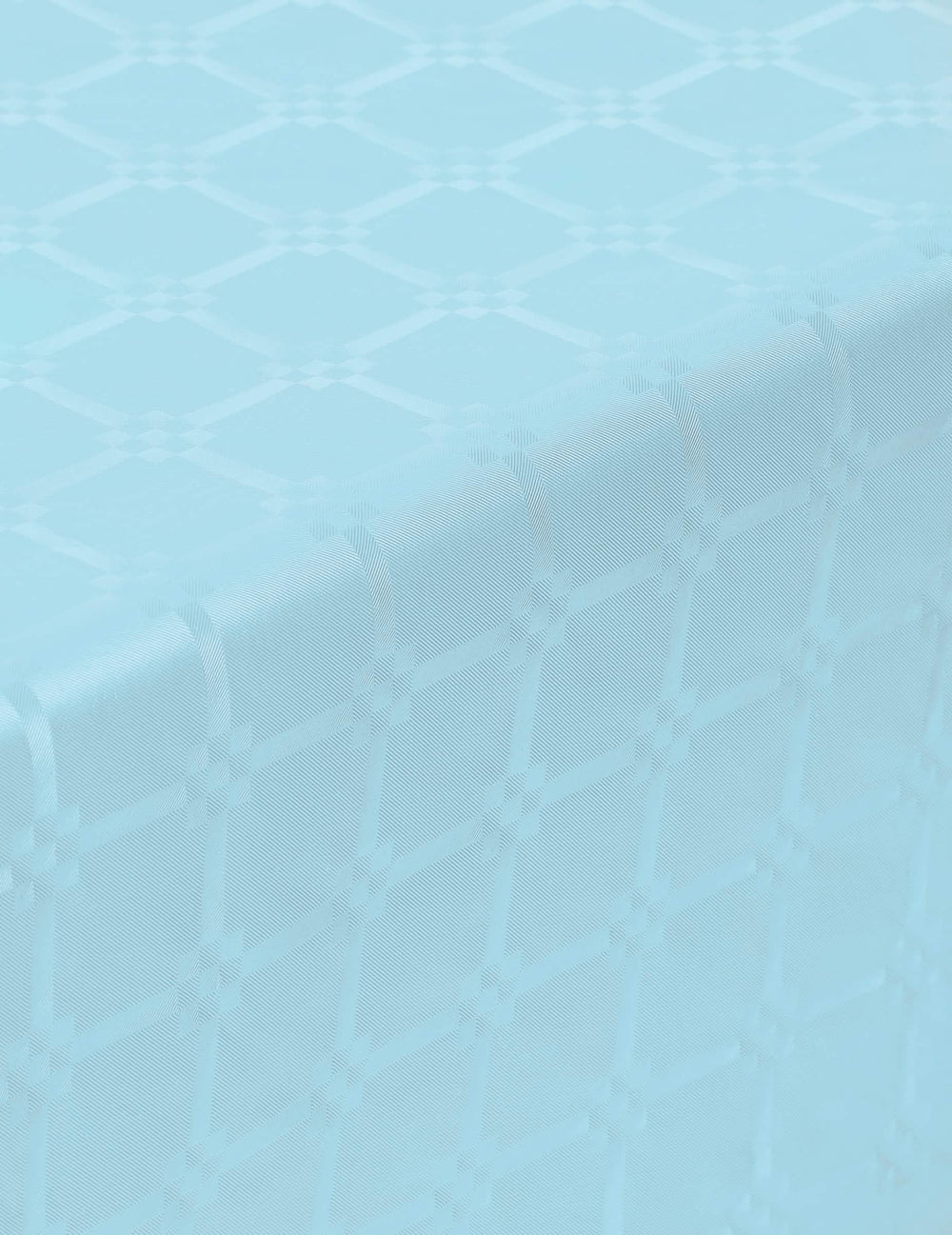 Détail du motif de la nappe en rouleau papier damassé pour fête