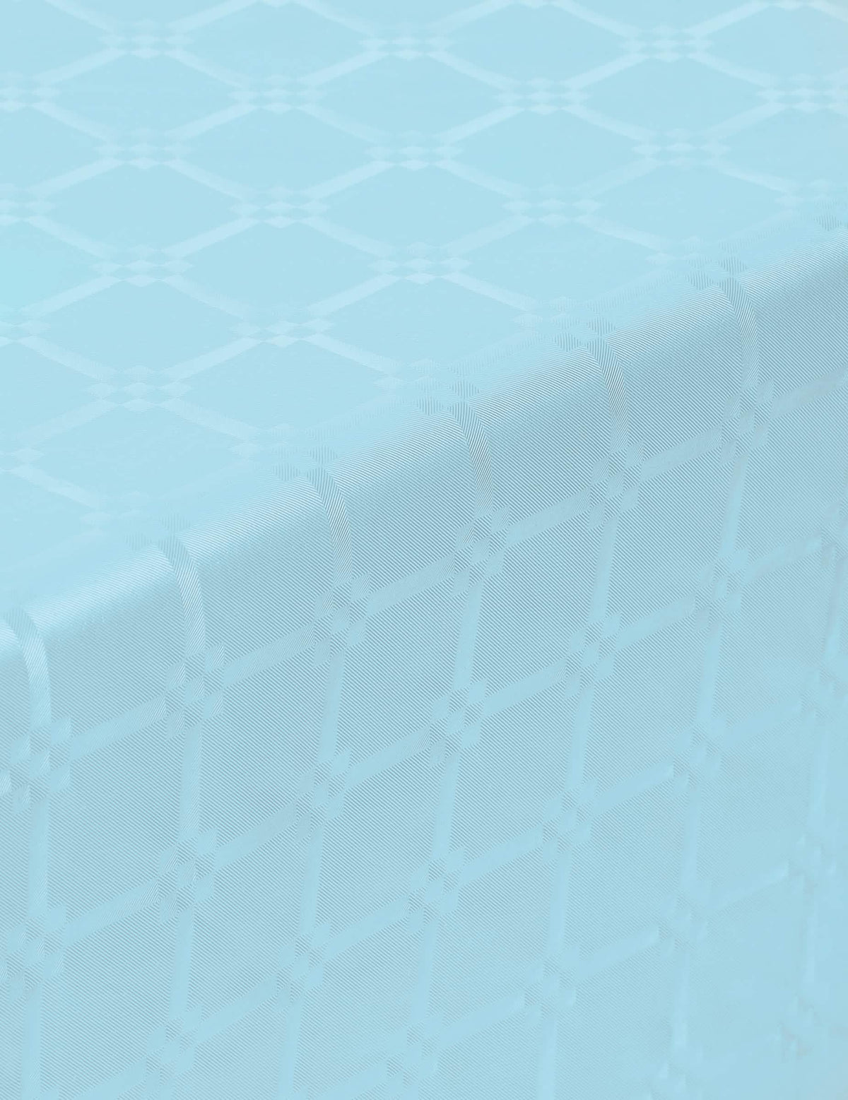 Détail du motif de la nappe en rouleau papier damassé pour fête