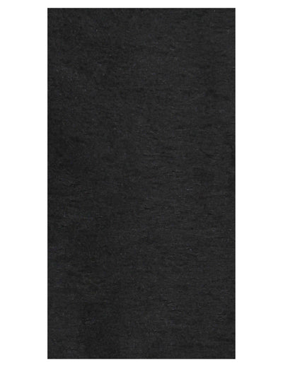 Musta kuitukangaspöytäliina 150 x 300 cm