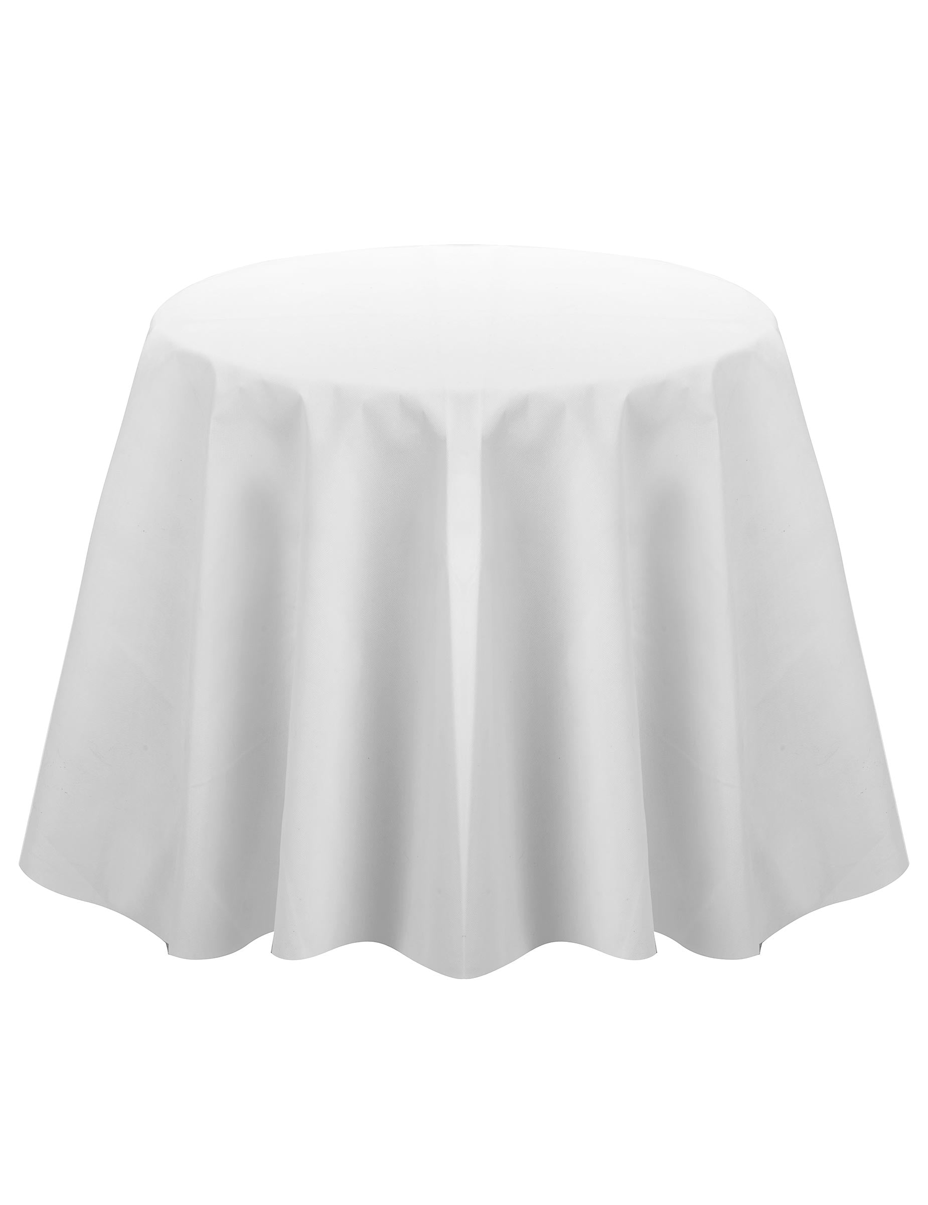 Mise en situation de la nappe ronde en intissé mariage et baptême